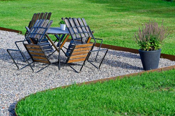 Metal Lawn Edging Installation in Cleveland