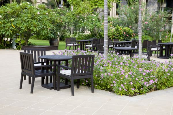 Courtyard Landscaping in Cleveland