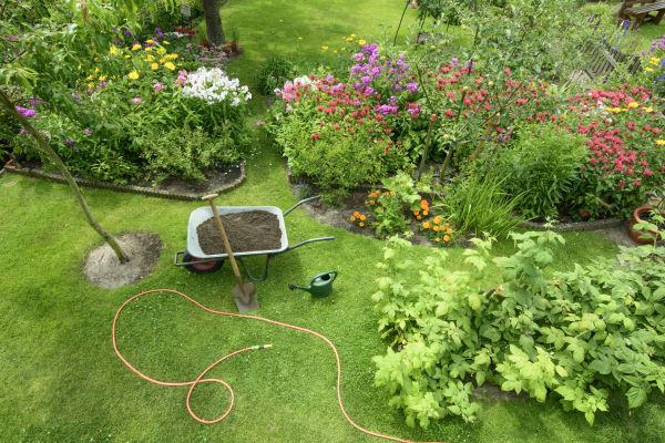 Flower Bed Construction in Cleveland