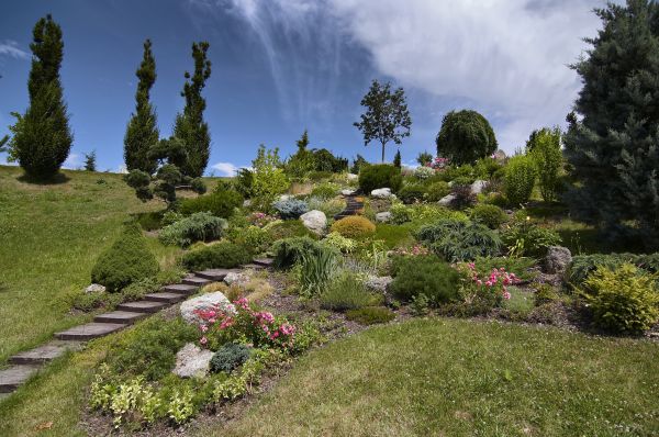 Steep Terrain Landscaping in Cleveland