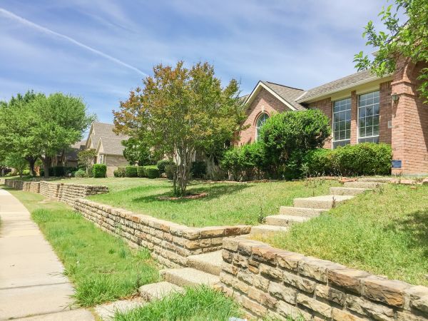Sloped Yard Landscaping in Cleveland