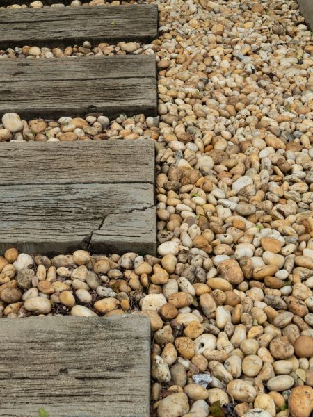Pea Rock Installation in Cleveland